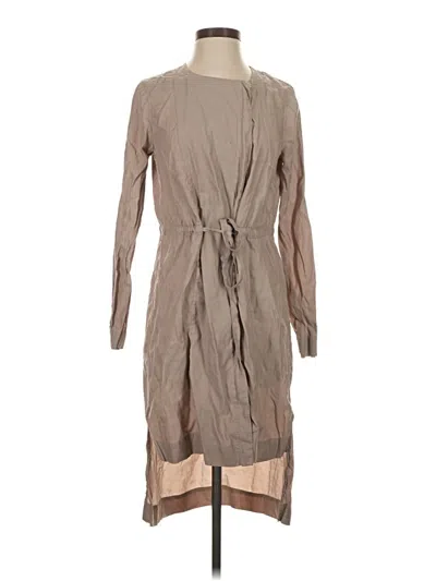 Pre-owned Bcbgmaxazria Casual Dress In Brown