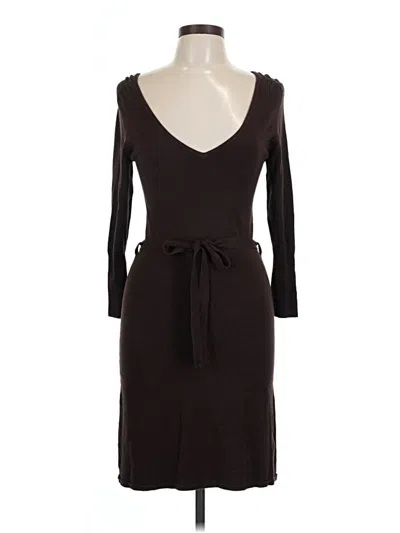 Pre-owned Bcbgmaxazria Casual Dress In Brown