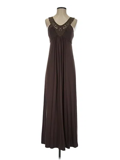 Pre-owned Bcbgmaxazria Casual Dress In Brown