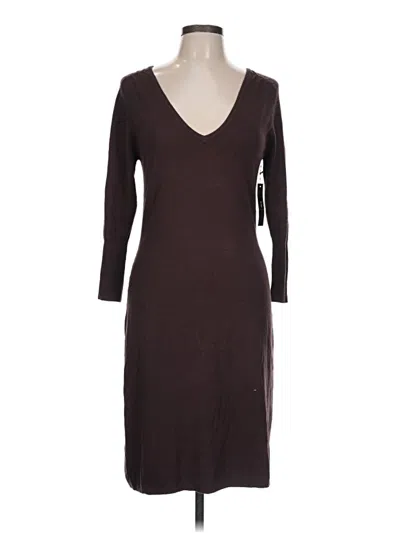 Pre-owned Bcbgmaxazria Casual Dress In Brown