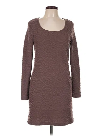 Pre-owned Bcbgmaxazria Casual Dress In Brown
