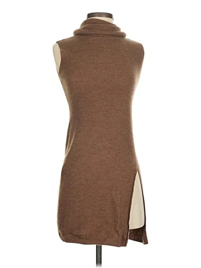 Pre-owned Bcbgmaxazria Casual Dress In Brown