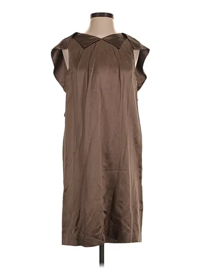 Pre-owned Bcbgmaxazria Casual Dress In Brown