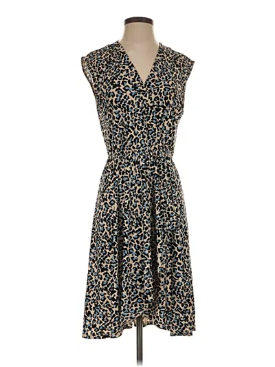 Pre-owned Bcbgmaxazria Casual Dress In Brown