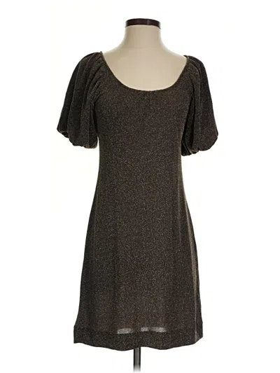 Pre-owned Bcbgmaxazria Casual Dress In Brown