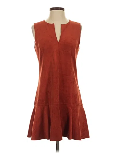 Pre-owned Bcbgmaxazria Casual Dress In Brown