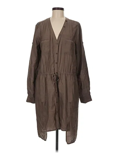 Pre-owned Bcbgmaxazria Casual Dress In Brown