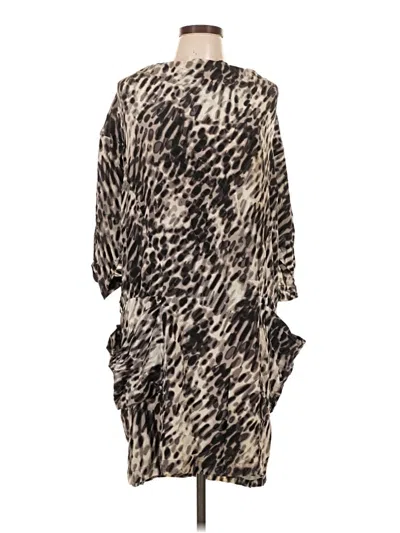 Pre-owned Bcbgmaxazria Casual Dress In Brown