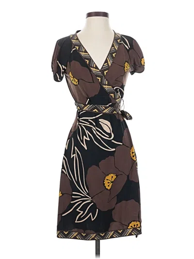 Pre-owned Bcbgmaxazria Casual Dress In Brown