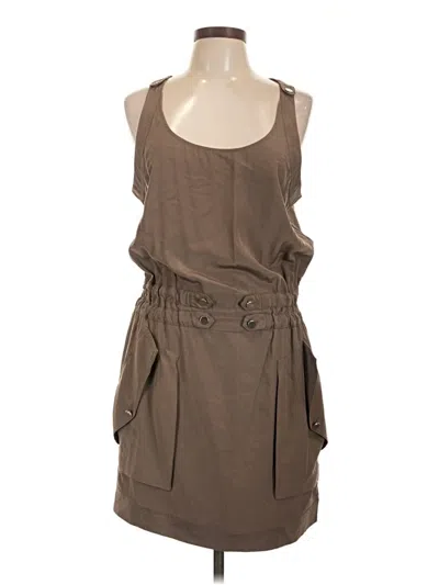 Pre-owned Bcbgmaxazria Casual Dress In Brown