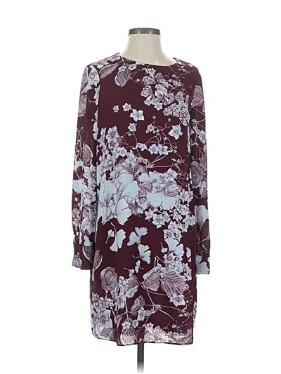 Pre-owned Bcbgmaxazria Casual Dress In Burgundy