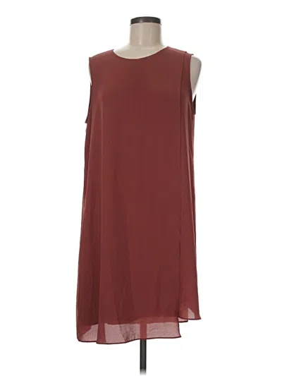 Pre-owned Bcbgmaxazria Casual Dress In Burgundy