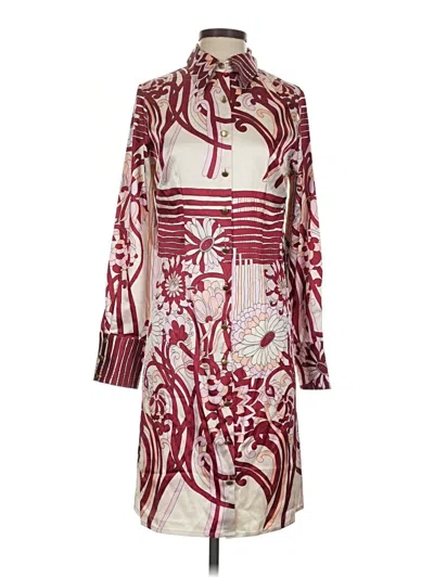 Bcbgmaxazria Casual Dress In Burgundy