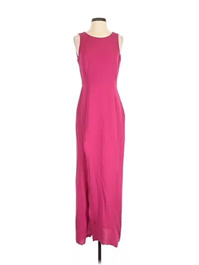 Pre-owned Bcbgmaxazria Casual Dress In Burgundy