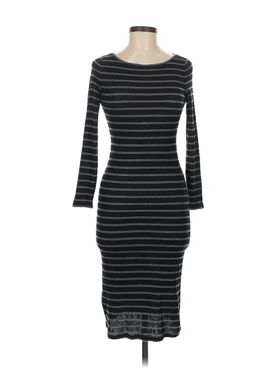 Pre-owned Bcbgmaxazria Casual Dress In Gray