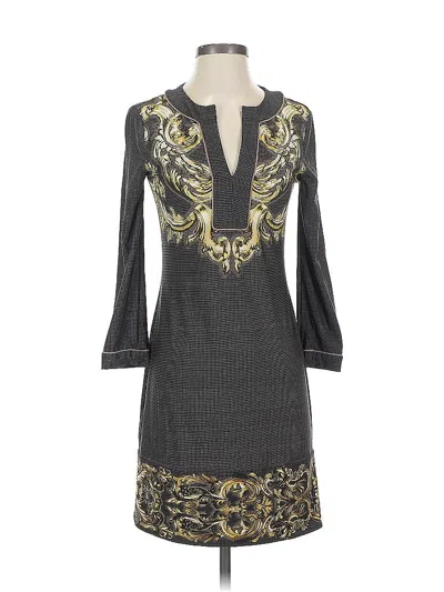 Pre-owned Bcbgmaxazria Casual Dress In Gray