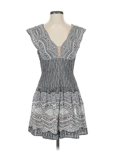 Pre-owned Bcbgmaxazria Casual Dress In Gray