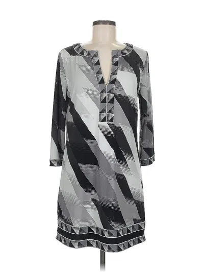 Pre-owned Bcbgmaxazria Casual Dress In Gray