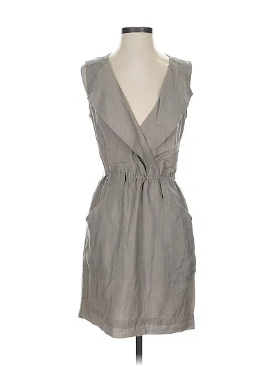 Pre-owned Bcbgmaxazria Casual Dress In Gray