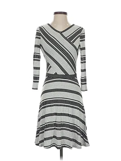 Pre-owned Bcbgmaxazria Casual Dress In Gray