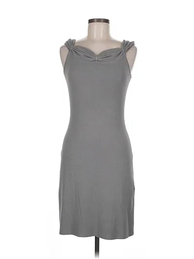 Pre-owned Bcbgmaxazria Casual Dress In Gray