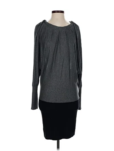 Pre-owned Bcbgmaxazria Casual Dress In Gray