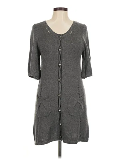 Pre-owned Bcbgmaxazria Casual Dress In Gray