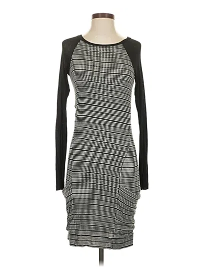 Pre-owned Bcbgmaxazria Casual Dress In Gray