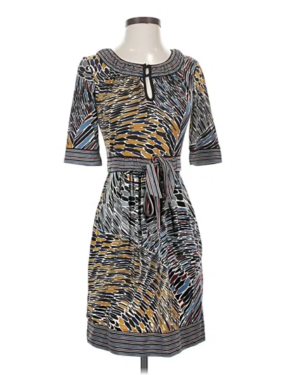Pre-owned Bcbgmaxazria Casual Dress In Gray