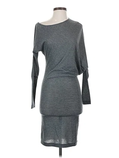 Pre-owned Bcbgmaxazria Casual Dress In Gray