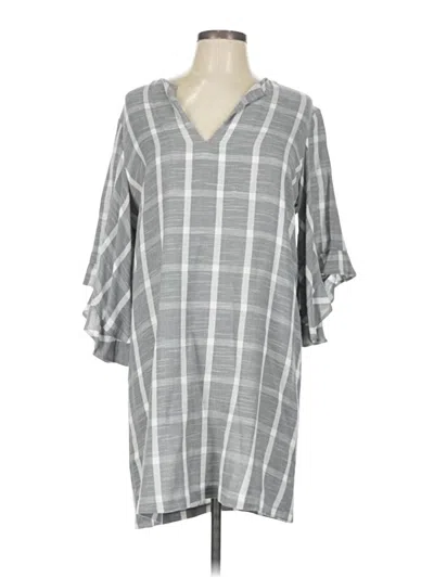 Pre-owned Bcbgmaxazria Casual Dress In Gray