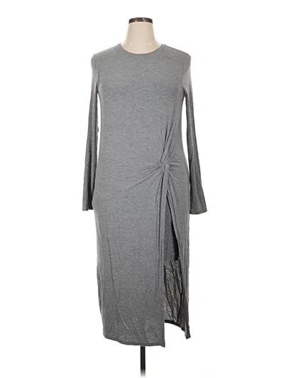 Pre-owned Bcbgmaxazria Casual Dress In Gray