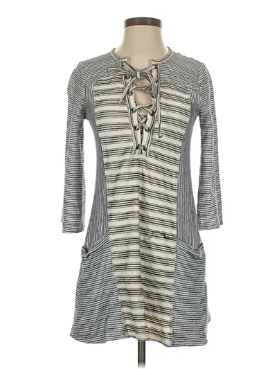 Pre-owned Bcbgmaxazria Casual Dress In Gray