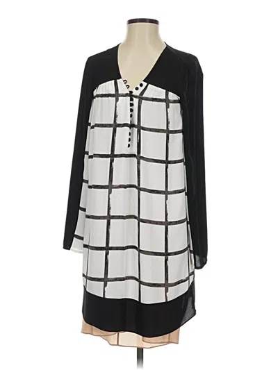 Pre-owned Bcbgmaxazria Casual Dress In Gray