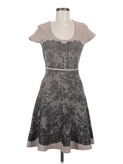 Pre-owned Bcbgmaxazria Casual Dress In Gray