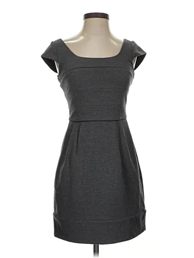 Pre-owned Bcbgmaxazria Casual Dress In Gray