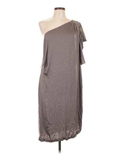 Pre-owned Bcbgmaxazria Casual Dress In Gray