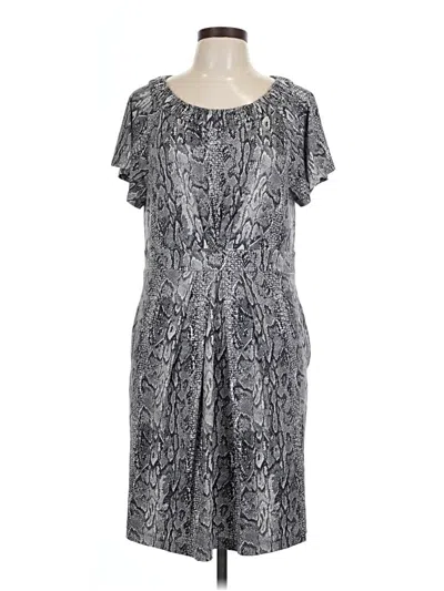 Pre-owned Bcbgmaxazria Casual Dress In Gray