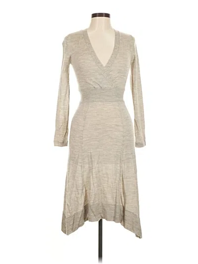 Pre-owned Bcbgmaxazria Casual Dress In Gray