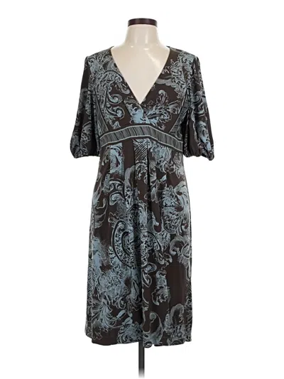 Pre-owned Bcbgmaxazria Casual Dress In Gray