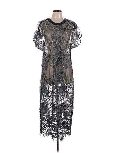 Pre-owned Bcbgmaxazria Casual Dress In Gray
