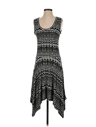Pre-owned Bcbgmaxazria Casual Dress In Gray