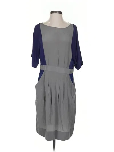 Pre-owned Bcbgmaxazria Casual Dress In Gray
