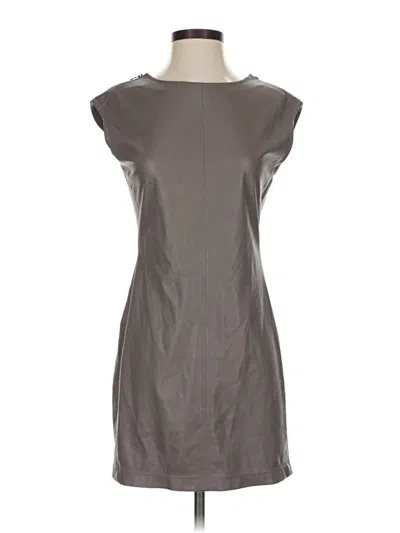 Pre-owned Bcbgmaxazria Casual Dress In Gray