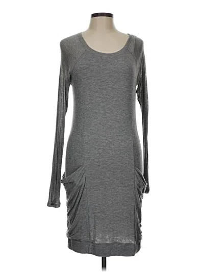 Pre-owned Bcbgmaxazria Casual Dress In Gray