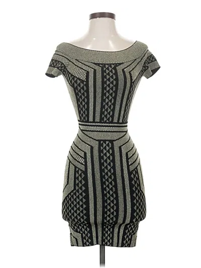 Pre-owned Bcbgmaxazria Casual Dress In Gray