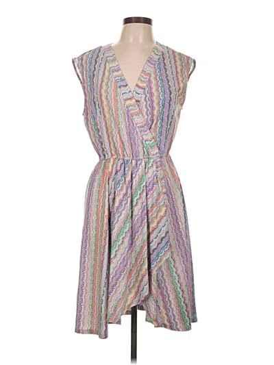 Pre-owned Bcbgmaxazria Casual Dress In Gray