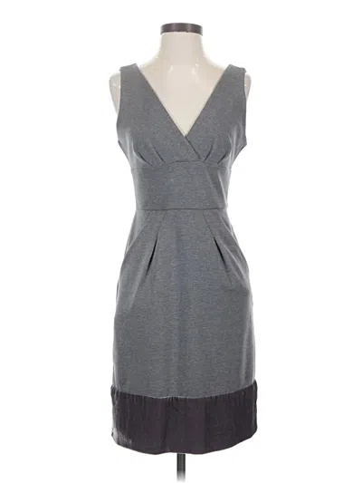 Pre-owned Bcbgmaxazria Casual Dress In Gray