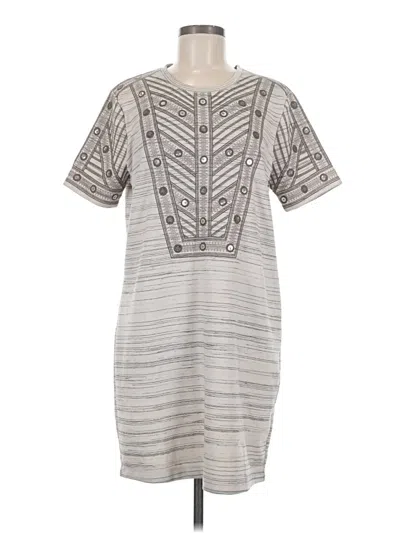Pre-owned Bcbgmaxazria Casual Dress In Gray