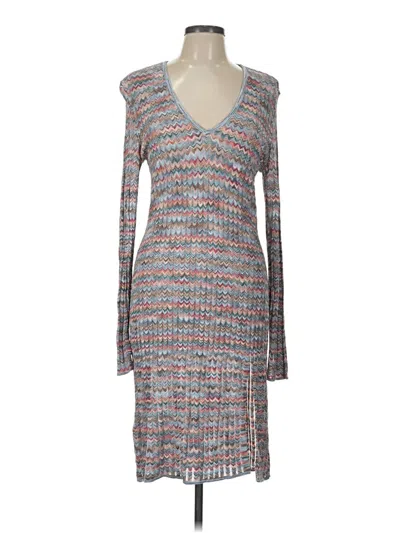Pre-owned Bcbgmaxazria Casual Dress In Gray